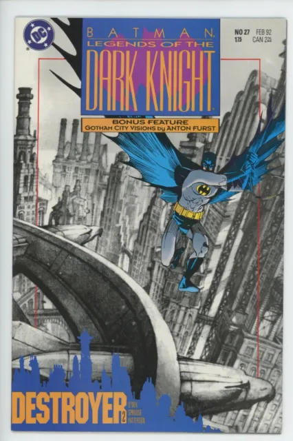Batman: Legends of the Dark Knight #27 Destroyer Part 2 DC Comics 1992 9.6