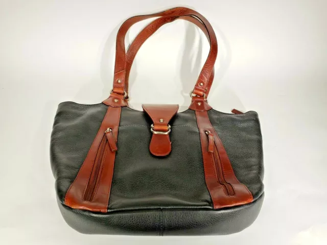Derek Alexander Inset Top Zip Unique Shape Top Leather Handbag in GUC Ships Free Derek Alexander Inset Top Zip Unique Shape Top Leather Handbag in GUC Ships Free