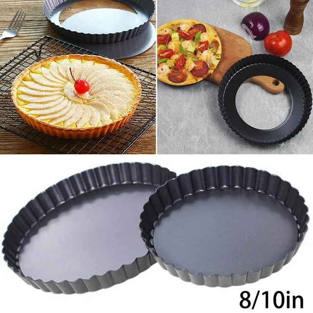 Pratico vassoio per teglia in acciaio al carbonio per torte e pasticcini 8 polli