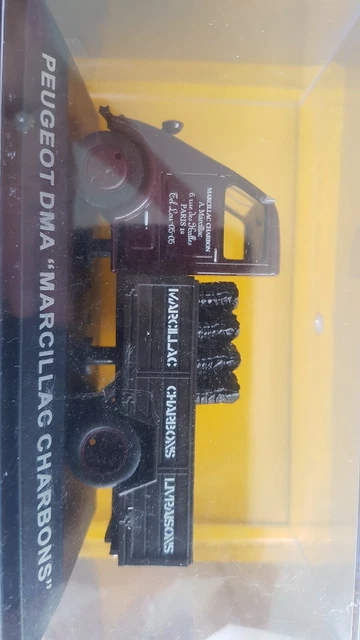En Boite Vitrine 1/43 Ixo Altaya Norev Universal Peugeot Dma Marcillac Charbons