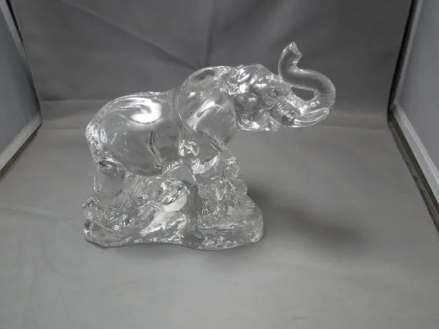 Glass ELEPHANT Figure - Made in Germany WONDERS OF THE WORLD - FREE SHIP