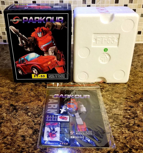 TRANSFORMERS FANS TOYS FT53 Parkour aka Cliffjumper **BOX AND INSERT