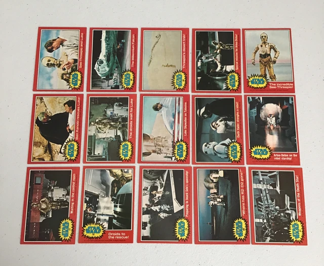 1977 Topps Star Wars Series-2 Complete Set (66 Cards) NM