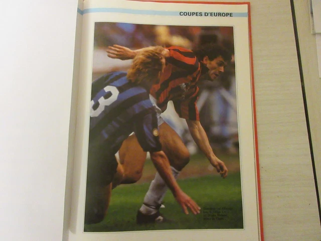CARTOLINA POSTCARD UFFICIALE A.C. MILAN SQUADRA 1987/88 1988 - cm CARTOLINA POSTCARD UFFICIALE A.C. MILAN SQUADRA 1987/88 1988 - cm