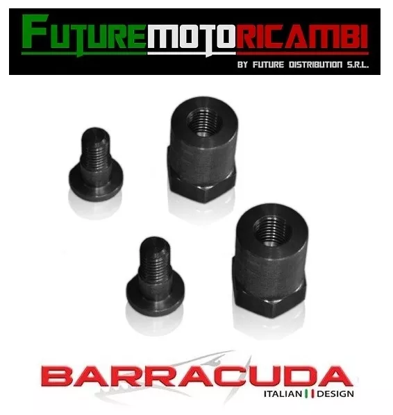 Barracuda Moto Adattatori Specchi (Coppia) Per Mv Agusta Brutale 2011