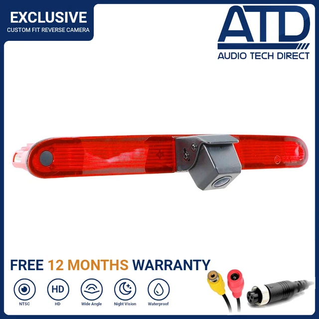 REVERSE CAMERA FOR Citroen Berlingo Peugeot Partner Mk2 Mk3 Brake Light