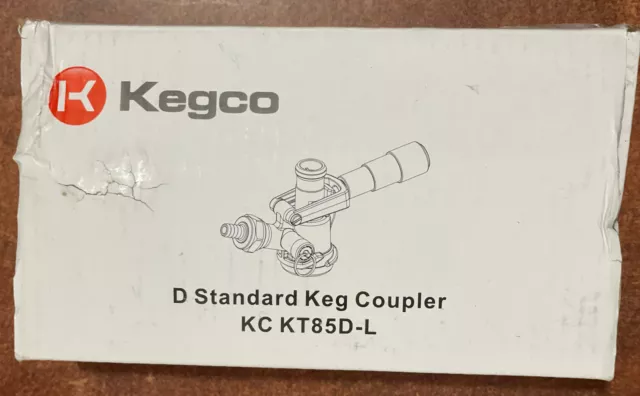 Kegco D Standard  Keg Coupler Unused KC KT85D-L