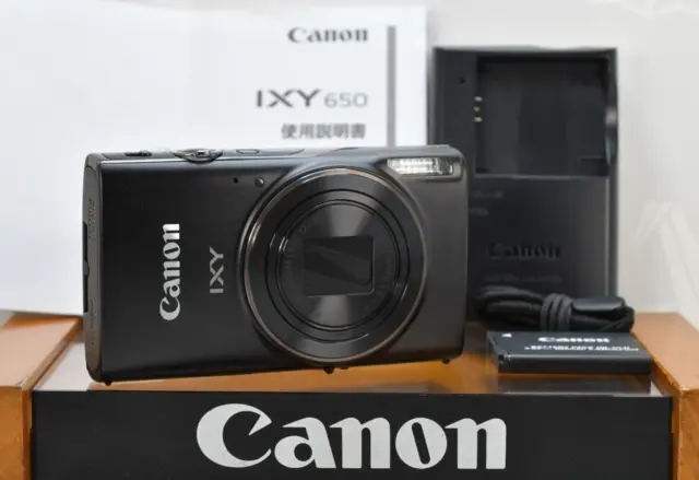 [MINT] Canon IXY 650 PowerShot Elph 360 HS Digital Camera 20.2MP From JAPAN