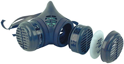 8000 Series Assembled Respirators, Medium, Organic Vapors/N95 Cartridges Moldex