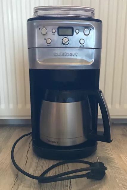 Cafetière CUISINART isotherme avec broyeur intégré programmable 12 T
