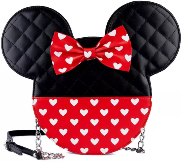 Disney Mickey Et Minnie Mouse Amour Réversible Sac Bandoulière