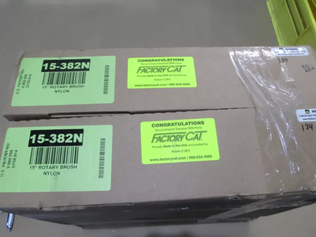 Factory Cat 15" Rotary Brush Nylon 15-382N