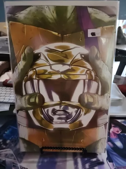 Mighty Morphin PowerRangers/ Teenage Mutant Ninja Turtles Yellow Helmet Variant