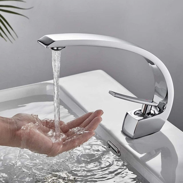 Rubinetto A Cascata Da Parete - Design Moderno Per Bagno Di Lusso - Foto 6
