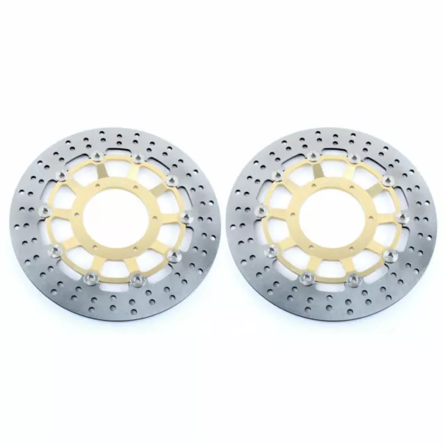 Discos de freno delantero para Honda CBR600F Sport F4i 01-07 VTX 1800 N R S T C 2