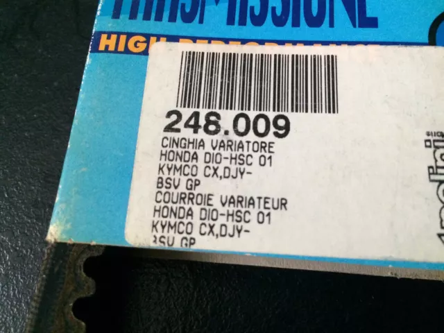 Courroie Racing Polini Scooters 50 Honda Dio Hsc Kymco Cx Djy Bsv Gp 2