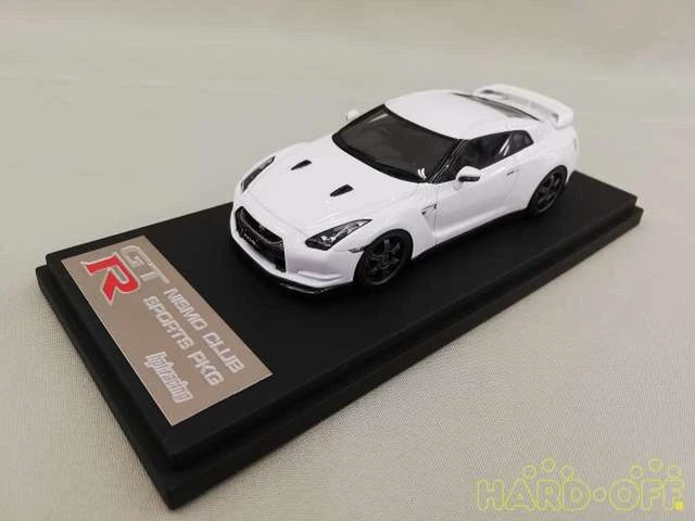 Miniature HPI 1/43 Nissan GTR R35 Nismo Club Sports Package (Réf. 8414) - Bleu