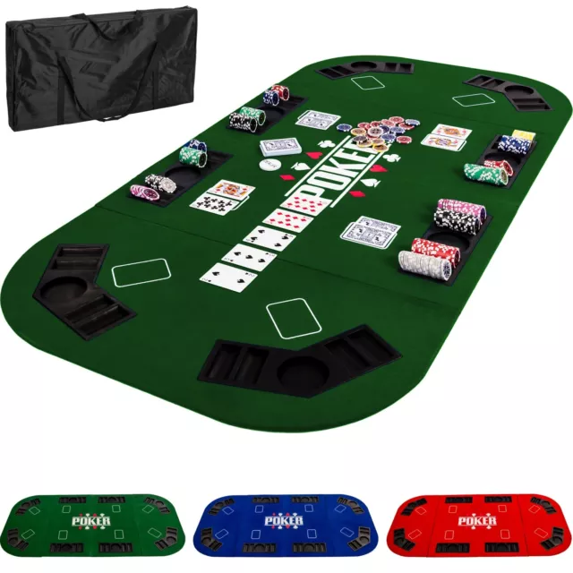 Pokertisch Pokerauflage Poker Tisch Auflage Pokertable klappbar faltbar