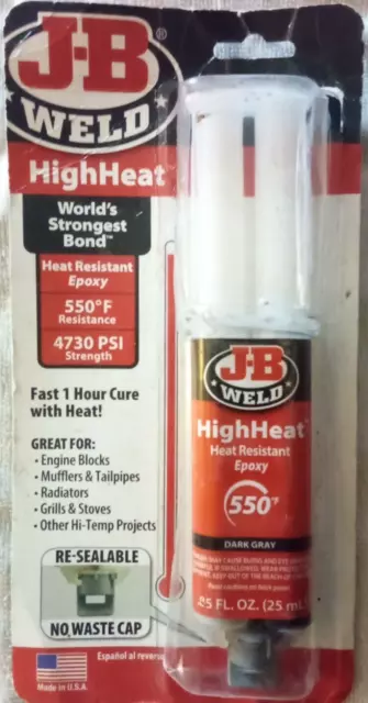 JB Weld High Heat Epoxy - World's Strongest Bond for Heat-Resistant Repairs