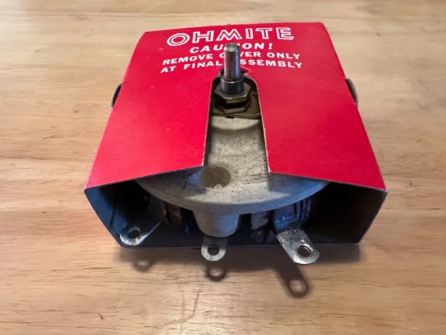 New Open Box Ohmite Rheostat # 0524 Model L 150 Watt .5 Ohm
