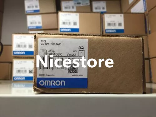Brand New Omron CJ1W-SCU42 OMRON PLC Unit Module CJ1W-SCU42