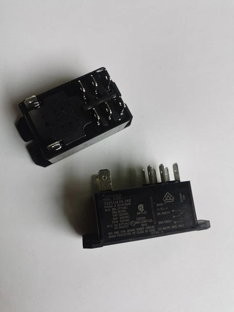 New T92S11A22-240 Power Relay 30A 240VAC 8 Pins x 1pc