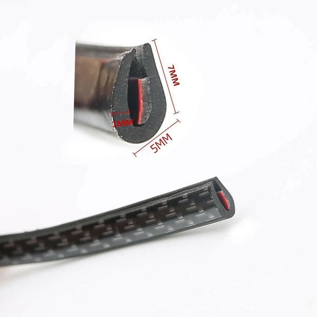 Joint d'étanchéité universel en caoutchouc pour porte de garage, bande de remplacement coupe-froid pour bas de porte, étanche, 6 m de long