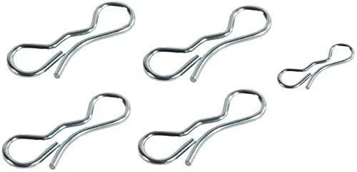 for Craftsman Deck Clip Set and Bow Tie Lock Cotter Pins for Lawn Mowers (5pcs)