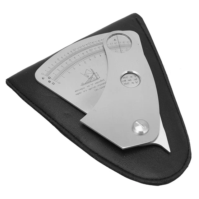 STAINLESS STEEL FAN Shaped Weld Gauge Welding Inspection Tool NDE £16.