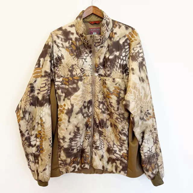 KRYPTEK MENS KRATOS II Highlander Jacket Size XXL Brown Camo