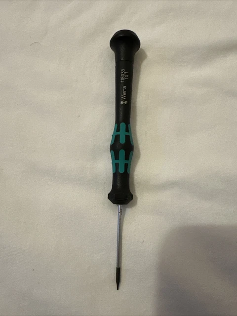 Wera Kraftform ESD 1567 Torx Precision Micro Screwdriver, TX4 X 40mm – 05030120001