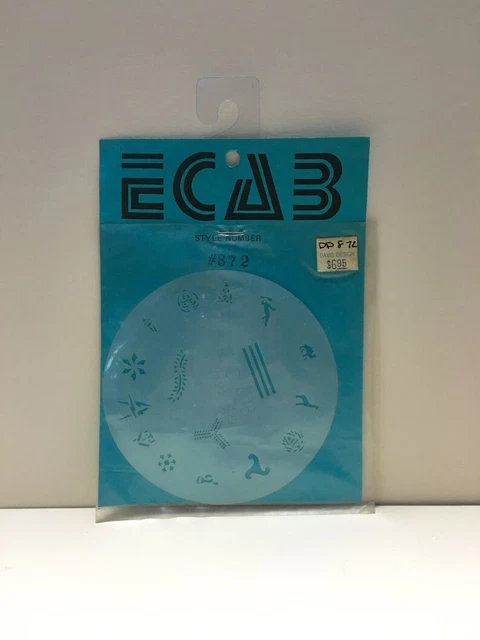 Plantilla de uñas ECAB estilo n.o 872