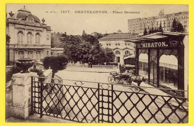 CPA 63 Chatel-Guyon - La Nouvelle Gare - Carte Postale Ancienne (Années 1900)