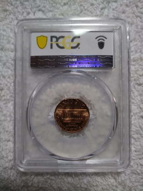 1961 p penny graded by pcgs ms65RD 2