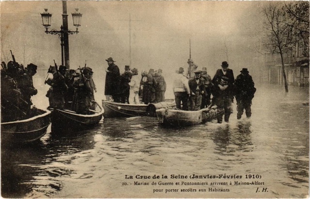 CPA Alfortville Marine de Guerre et Pontonniers FRANCE (1338483)