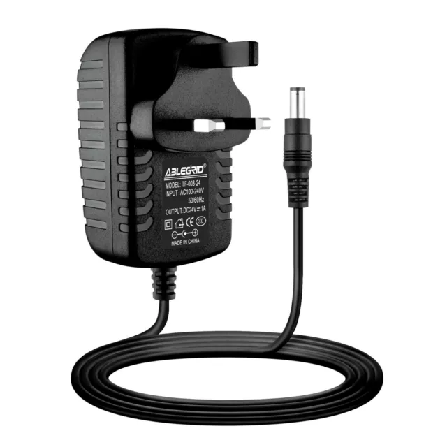 AC Adapter Charger for 24V 0.8A ZINC VOLT 150 / 200 Electric Scooter Power Cord