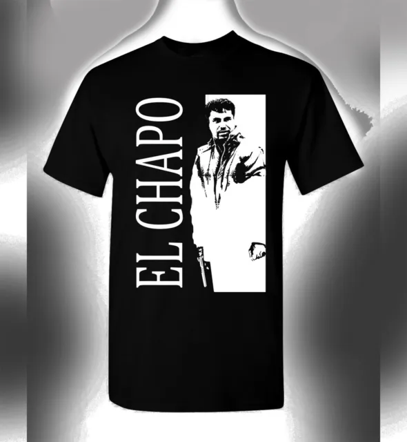 T-shirt El Chapo Scarface Crossover Originale Gangster Tony Montana Dio Padre
