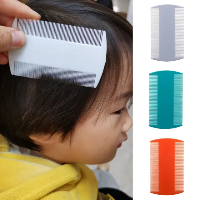 Double  Nit Nits Kids Pet Flea Sided Head  Detection Nit Comb Pastel  Comb Lice