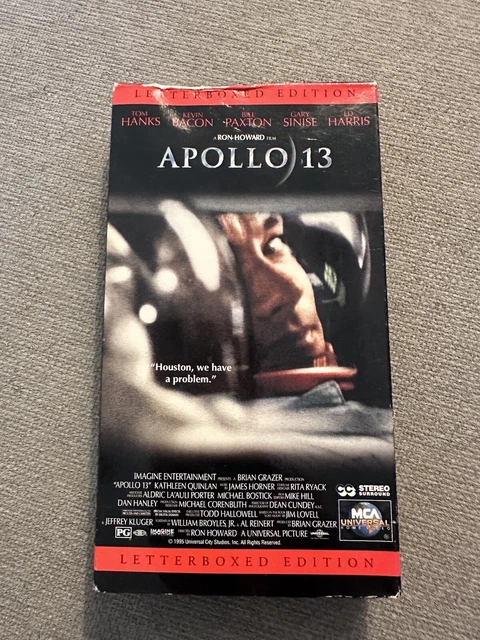 APOLLO 13 VHS Tape Movie Tom Hanks Letterboxed Edition 1995 £7.25 ...