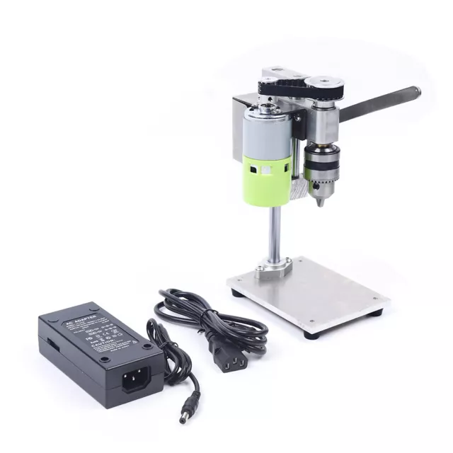 110V Mini Bench Drill Press Table Bench Wood Metal Plastic Drilling Machine 10mm