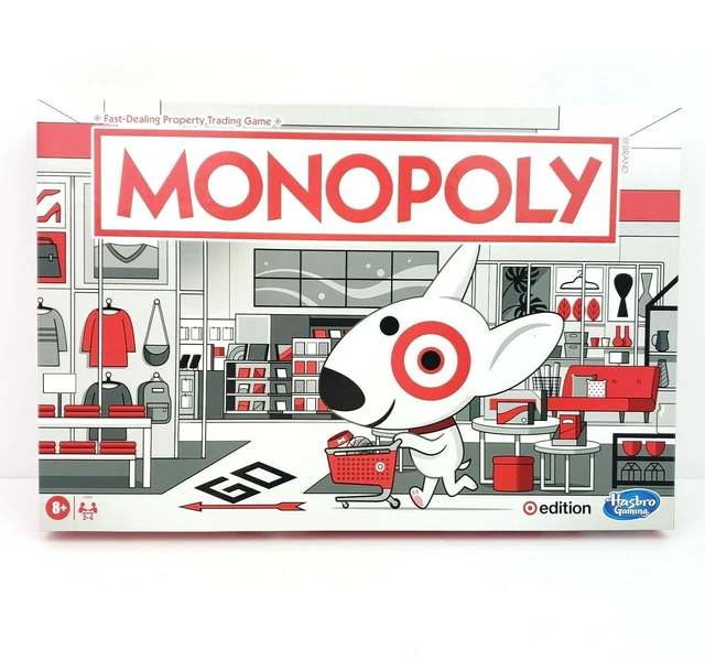 HASBRO GAMING MONOPOLY Board game Target Limited Edition Brand new