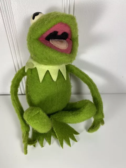 Vintage 1976 Kermit the Frog Fisher Price 850 Jim Henson Muppets Doll Plush
