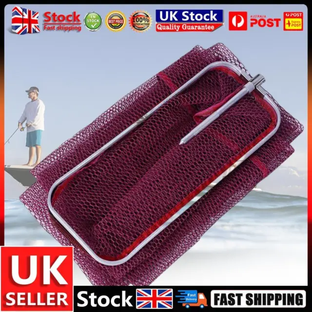 Fishing Hand Net with Plastic Handle Portable Outdoor Accessories (30x150cm) UK