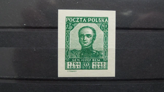 Polen 1928 / Kat. Fischer Nr. 237 P2 / Geschnitten  Postfrisch / MNH (**)  Kat.