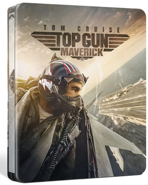 TOP GUN: MAVERICK Steelbook 4K (4K UHD Blu-ray) Tom Cruise Jennifer