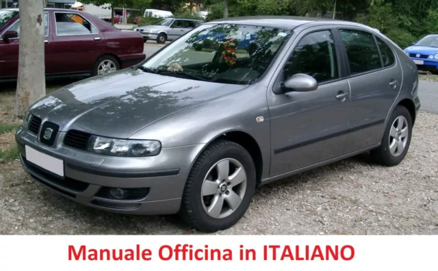 SEAT LEON PRIMA SERIE 1° MK1 1999-2005 Manuale Officina Riparazione ITALIANO