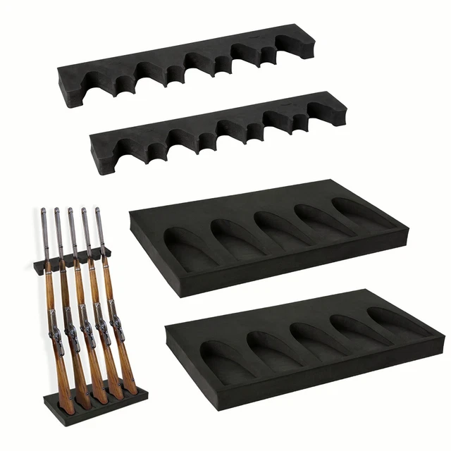 NEW FOAM GUN Rack&Base 2 Kit with Strip Gun Storage Rifle
