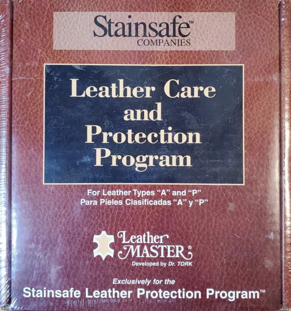 Kit de limpieza Leather Master by Dr. Tork para cuidado del cuero para tipos A y P