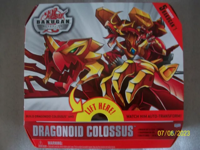 5 Exclusive Bakugan - DRAGONOID COLOSSUS - Sega Toys/Spin Master 2010 5 Exclusive Bakugan - DRAGONOID COLOSSUS - Sega Toys/Spin Master 2010