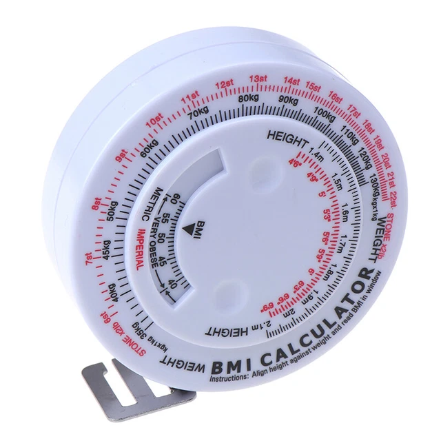 1 pieza cinta retráctil corporal de 150 cm para dieta cinta métrica pérdida de peso oz`..di